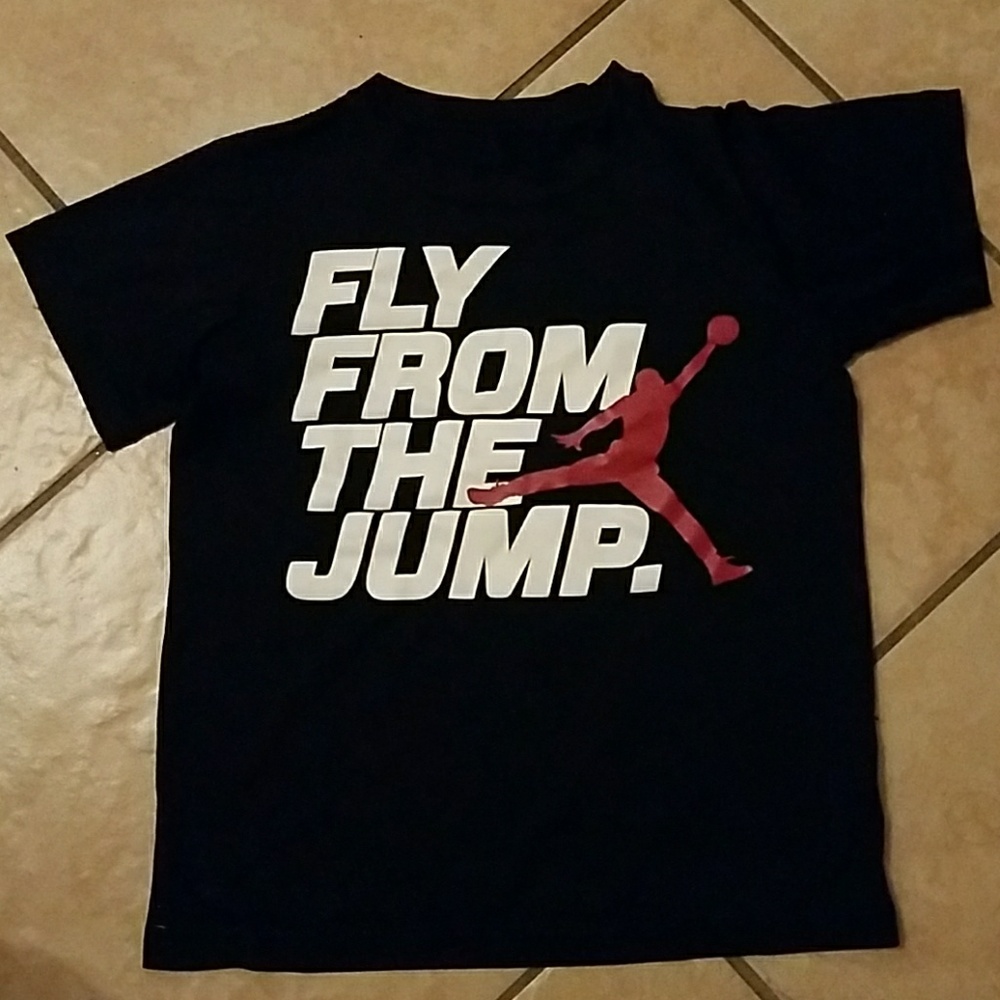 Kids jordan drifit shirt