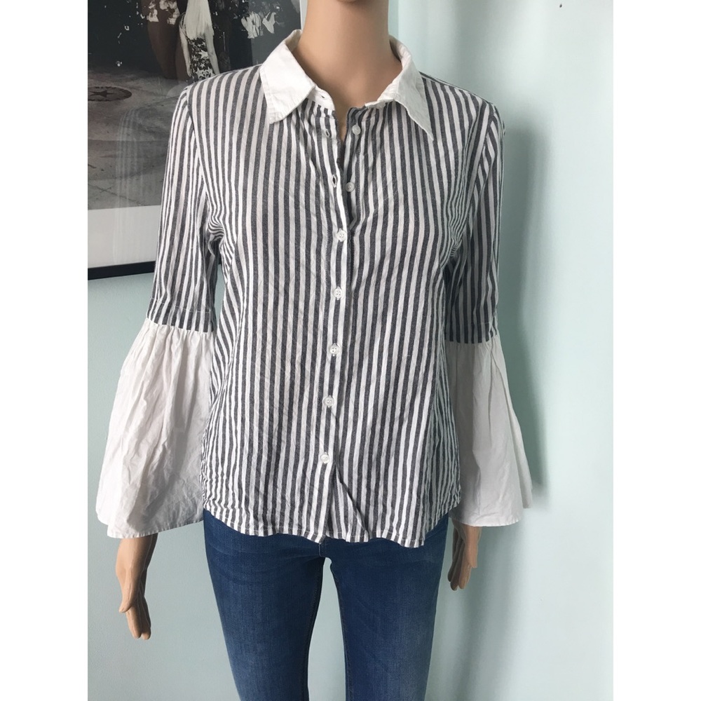 Walter Baker Flare Sleeved Top