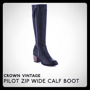 Crown Vintage Knee High Boots