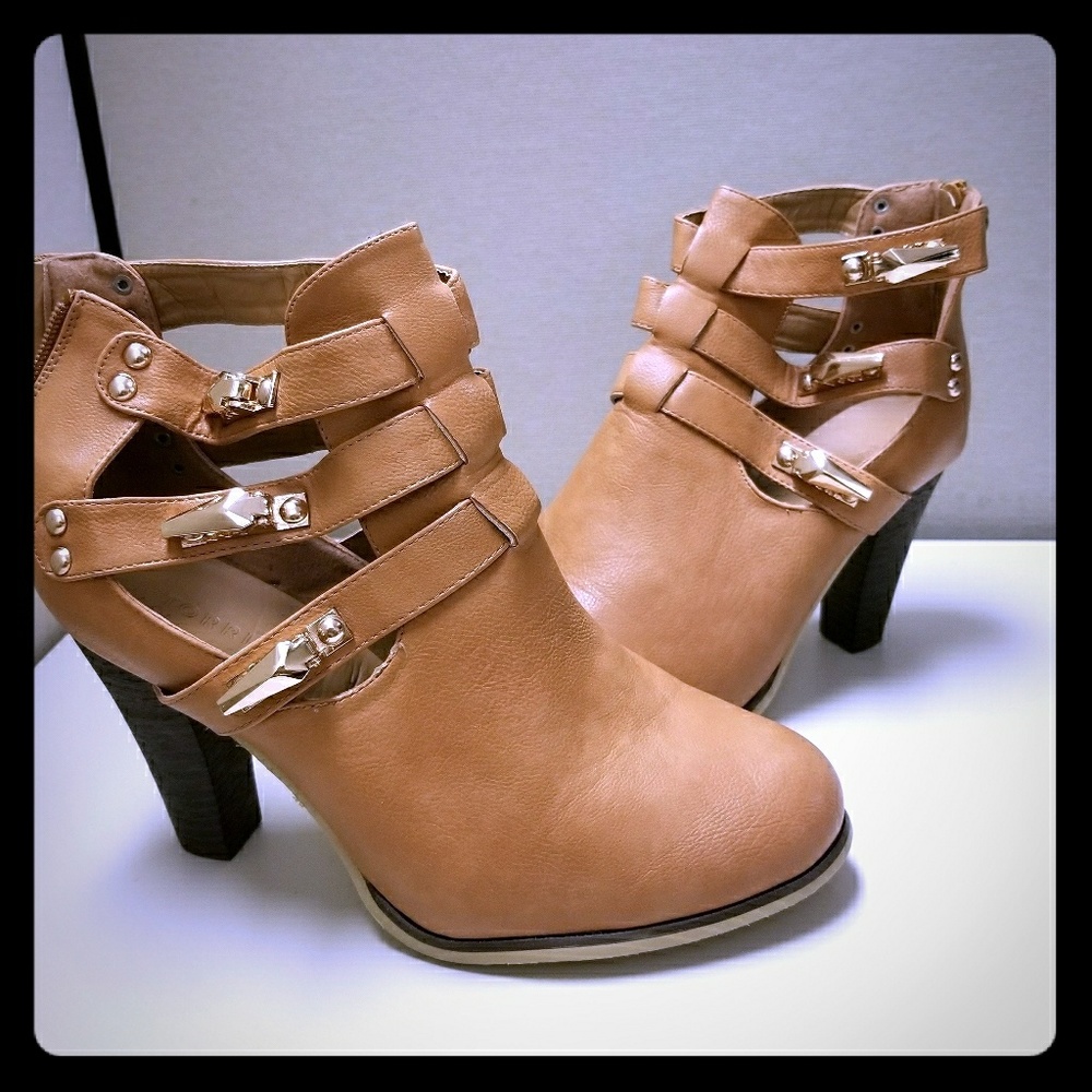 Torrid Cutout Heeled Booties (Wide Width)