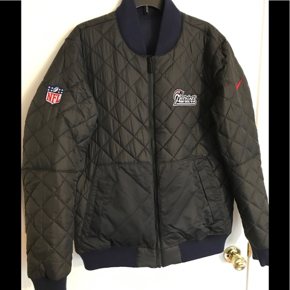 Nike Jackets Coats Nike Reversible Buttoned Patriots Jacket Nwt