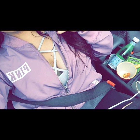 RARE PINK BOMBER JACKET 💞 - Picture 4 of 4