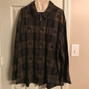 Chico’s jacket. Full-zip. Western style.