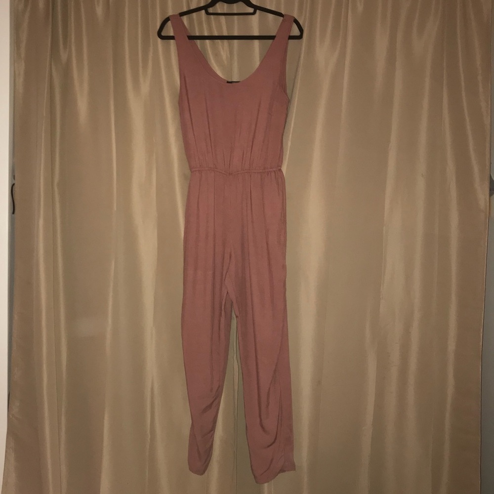 Dark peach/mauve jumpsuit