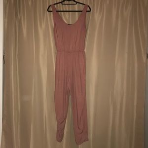 Dark peach/mauve jumpsuit