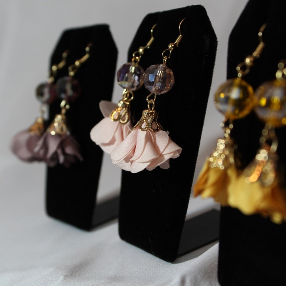 Flower Bomb Earrings - Picture 2 of 5