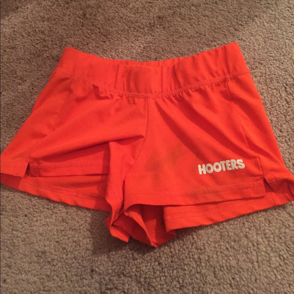 Orange Hooters Shorts Perfect for Halloween!