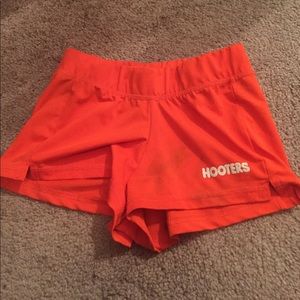 Orange Hooters Shorts Perfect for Halloween!