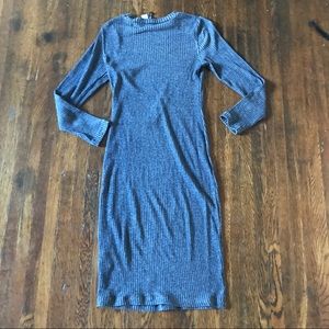 Blue Midi Dress