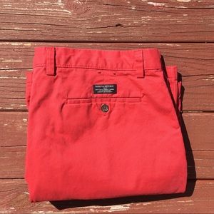 Banana Republic Red Chino Shorts
