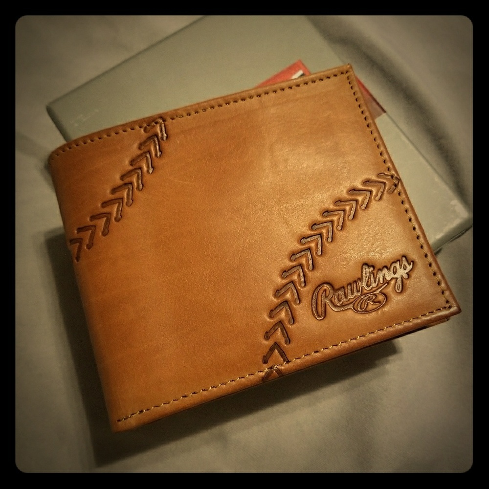Mens RAWLINGS LEATHER WALLET
