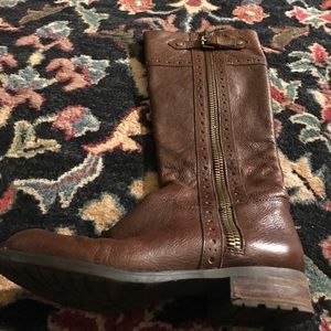 Franco Sarto Leather Boots