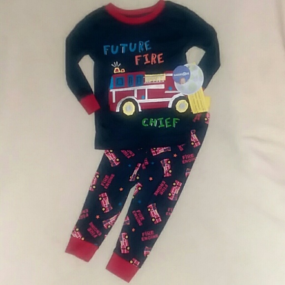 ♡NWT Baby Boys 2 Piece Snug Fit Pajamas 12 Months♡ - Picture 6 of 6