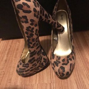 Cheetah heels