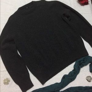 J. Crew Men's Gray Lambs Wool Sweater Size Large L