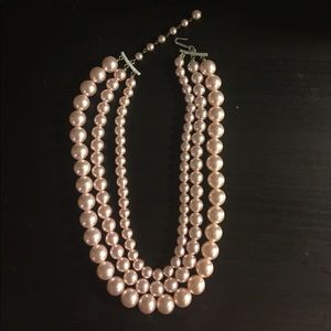 Vintage pink pearls