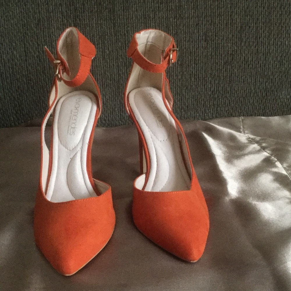 Sexy Faux Suede Heels.