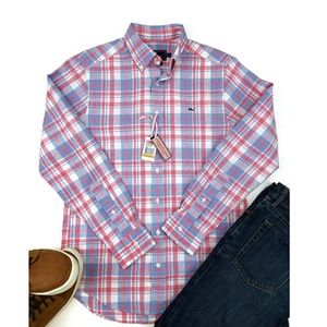 NWT Vineyard Vines Slim Fit Whale Shirt