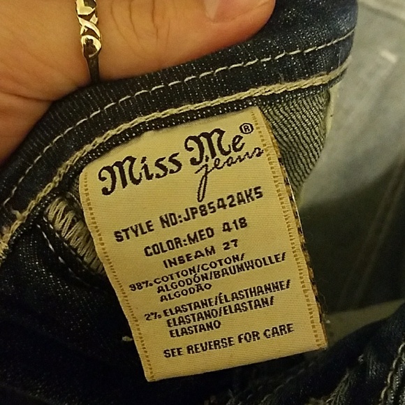 Miss Me Ankle Skinny Jeans - Picture 8 of 8
