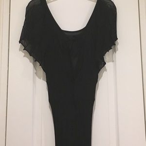 Bebe bat sleeve knit dress