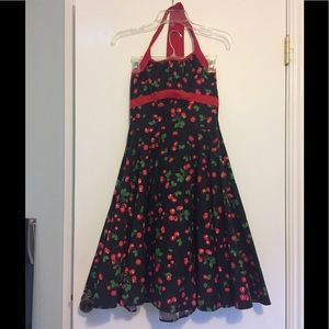 Cherry Swing Dress