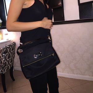 Black Kate spade cross body