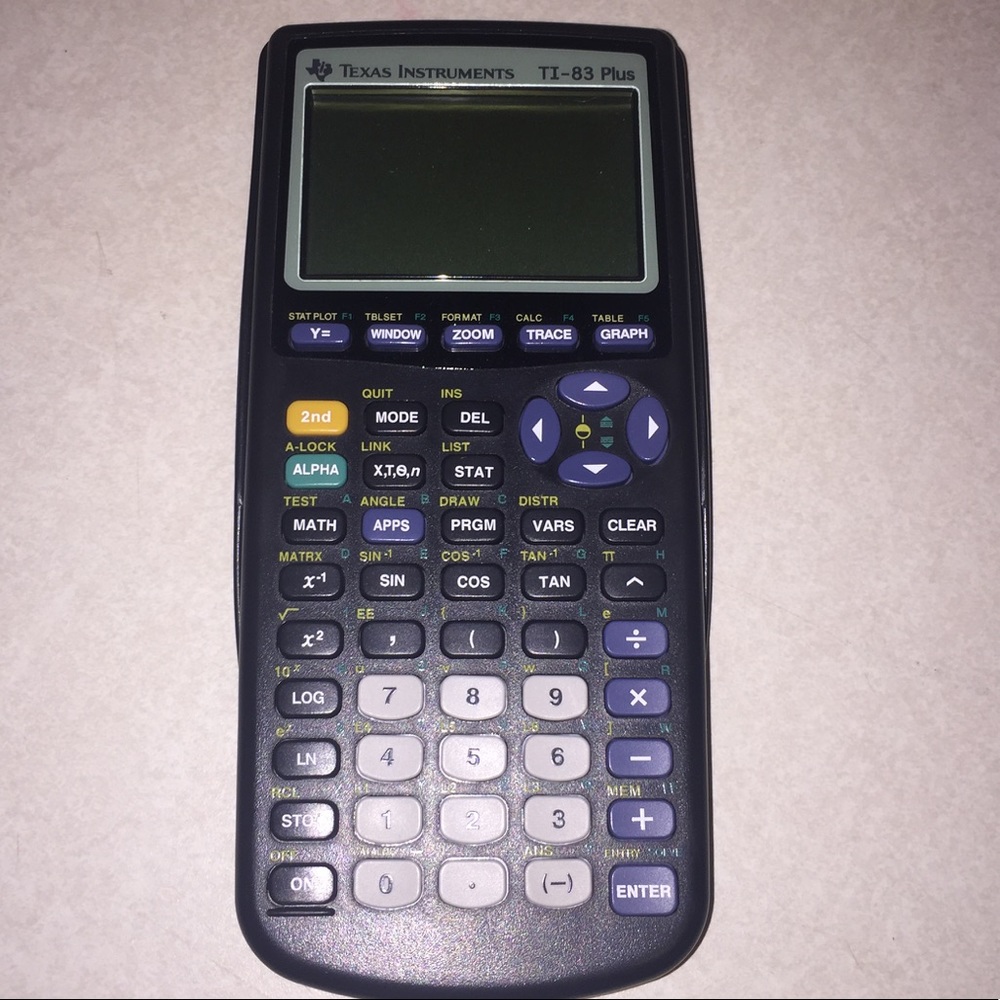 TI 83 Plus calculator
