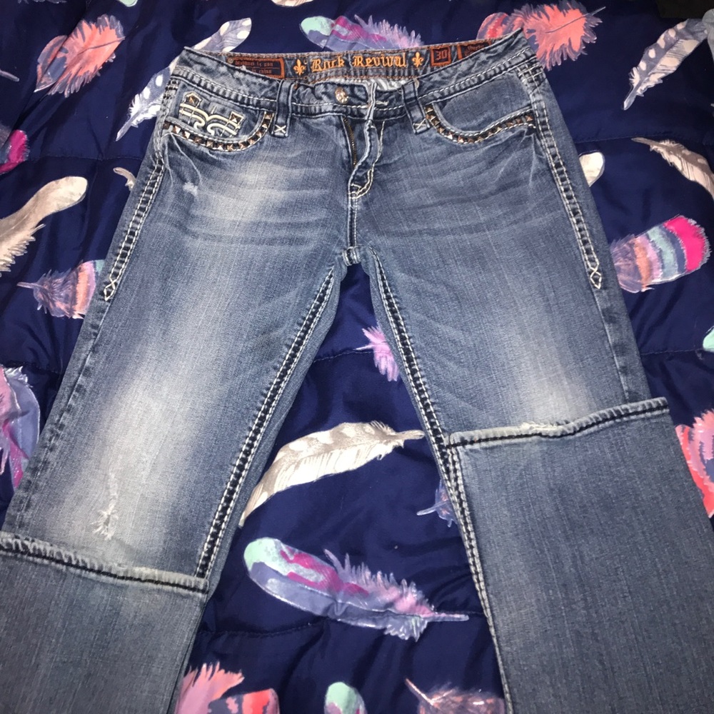 Rock Revival jeans great condition !!! 30 x 32