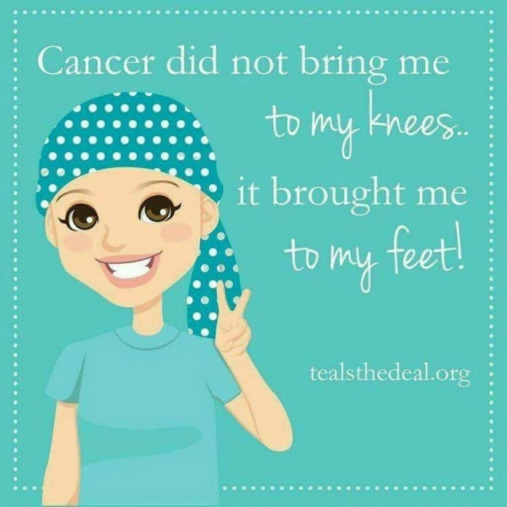 Cancer is Making Me Fight harder these days but I