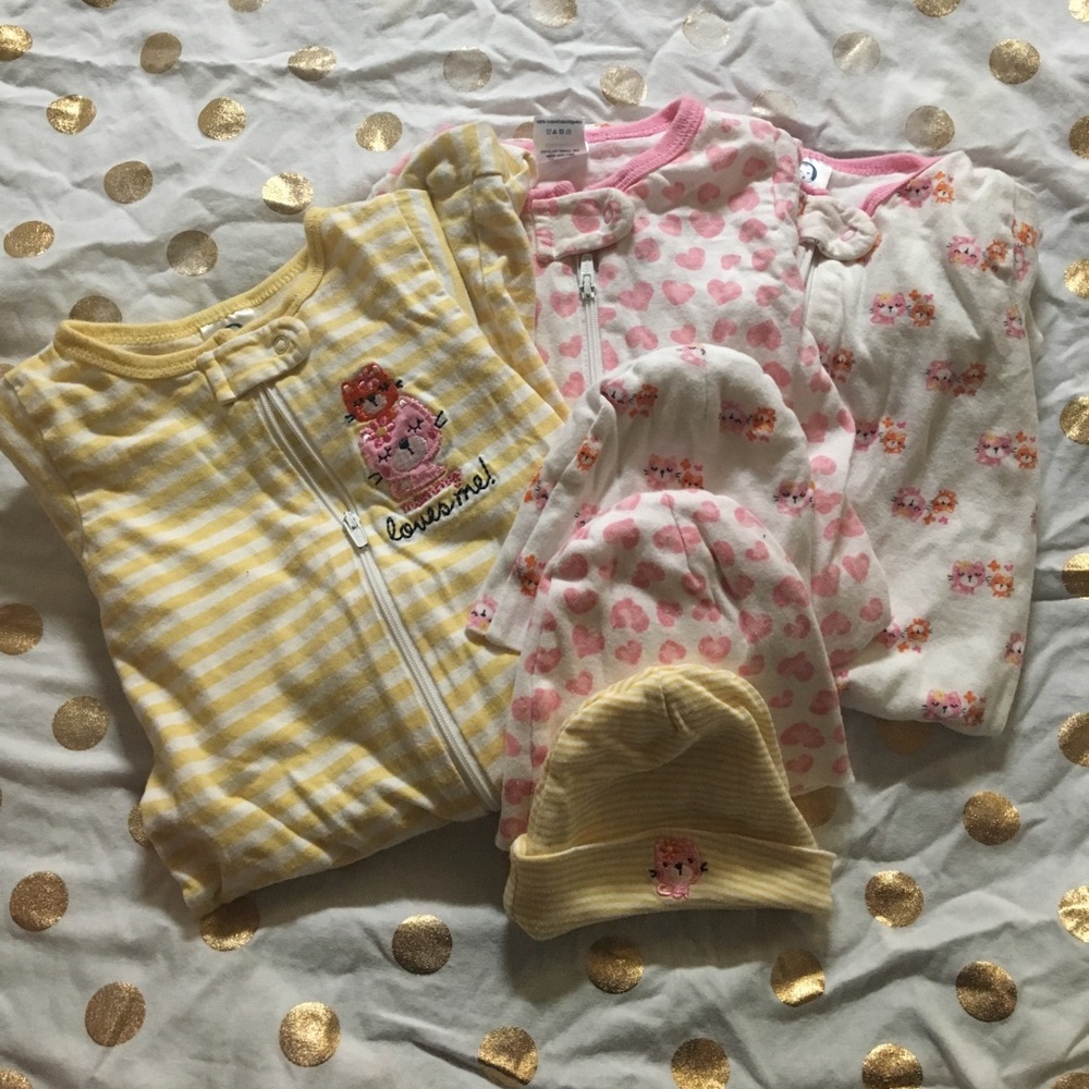 Long sleeve footsie onesies