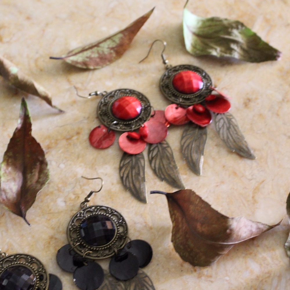 Feather Tassel Earrings