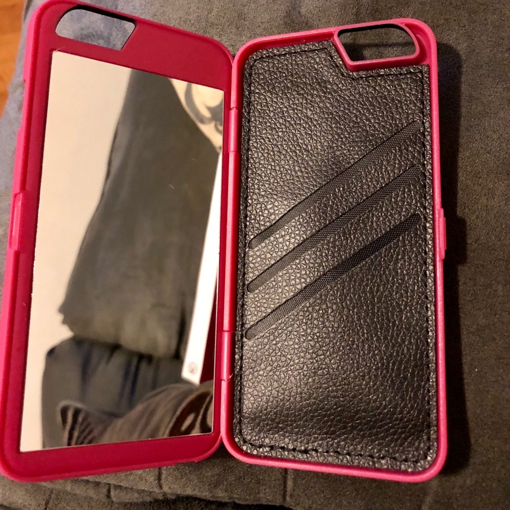📱Cutest iPhone 6 6/S Mirror & Wallet Holder 📱 - Picture 4 of 4