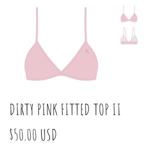 BoutineLA Pink Fitted Top II