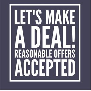 No lowballing please