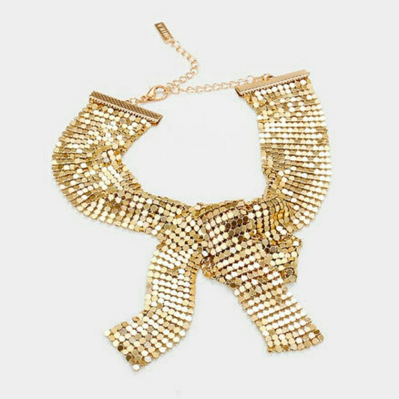 💫just in💫MESH CHAIN CHOKER - Picture 3 of 3