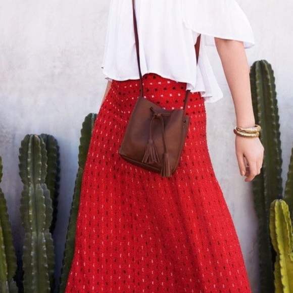 Shaffer LA Leather Mini Crossbody Bucket Bag - Picture 8 of 8