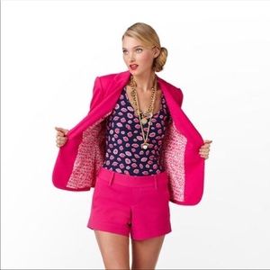 Lilly Pulitzer Hot Pink Blazer size M