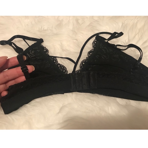 1 LEFT! Black Lace Bralette - Picture 4 of 7