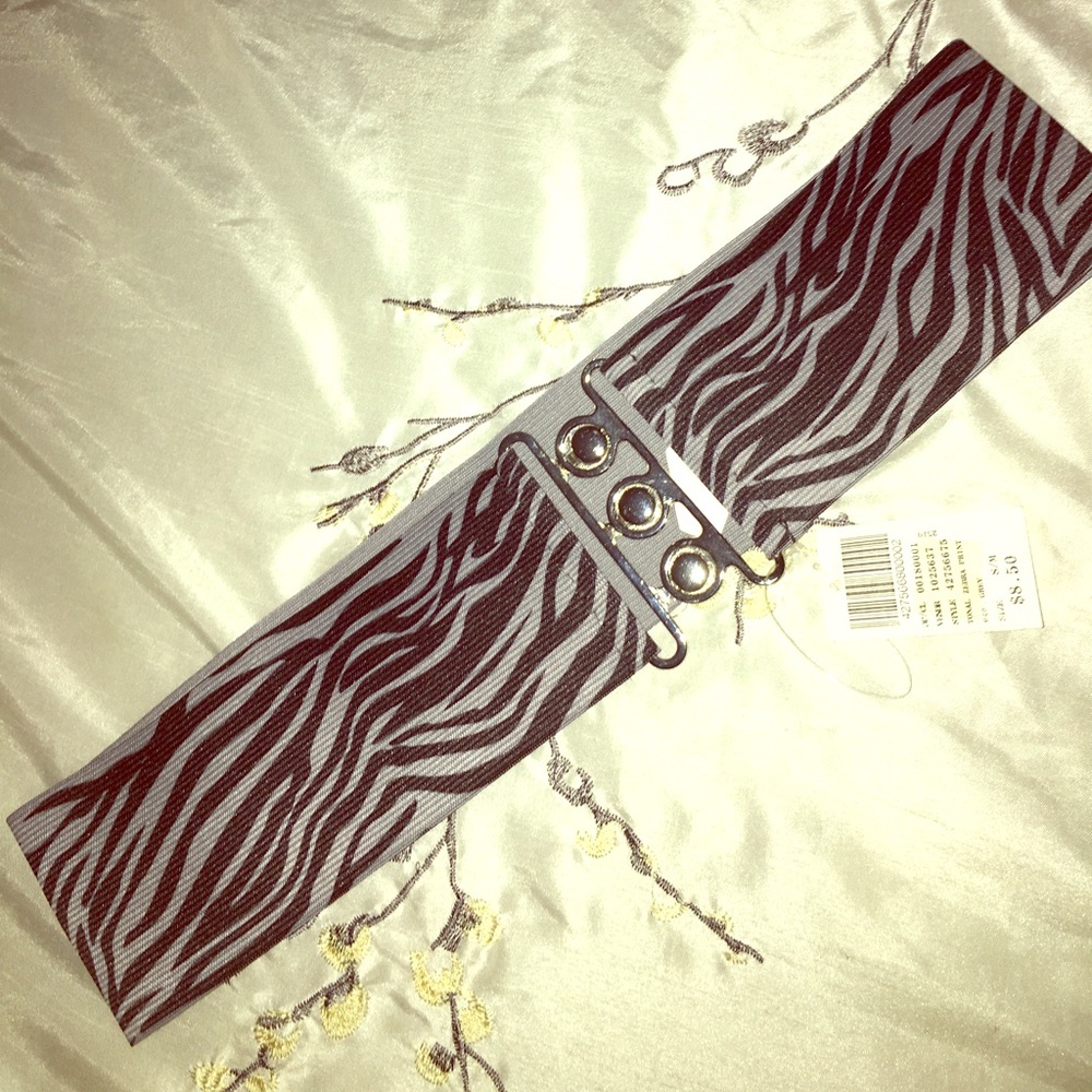 Zebra print Belt