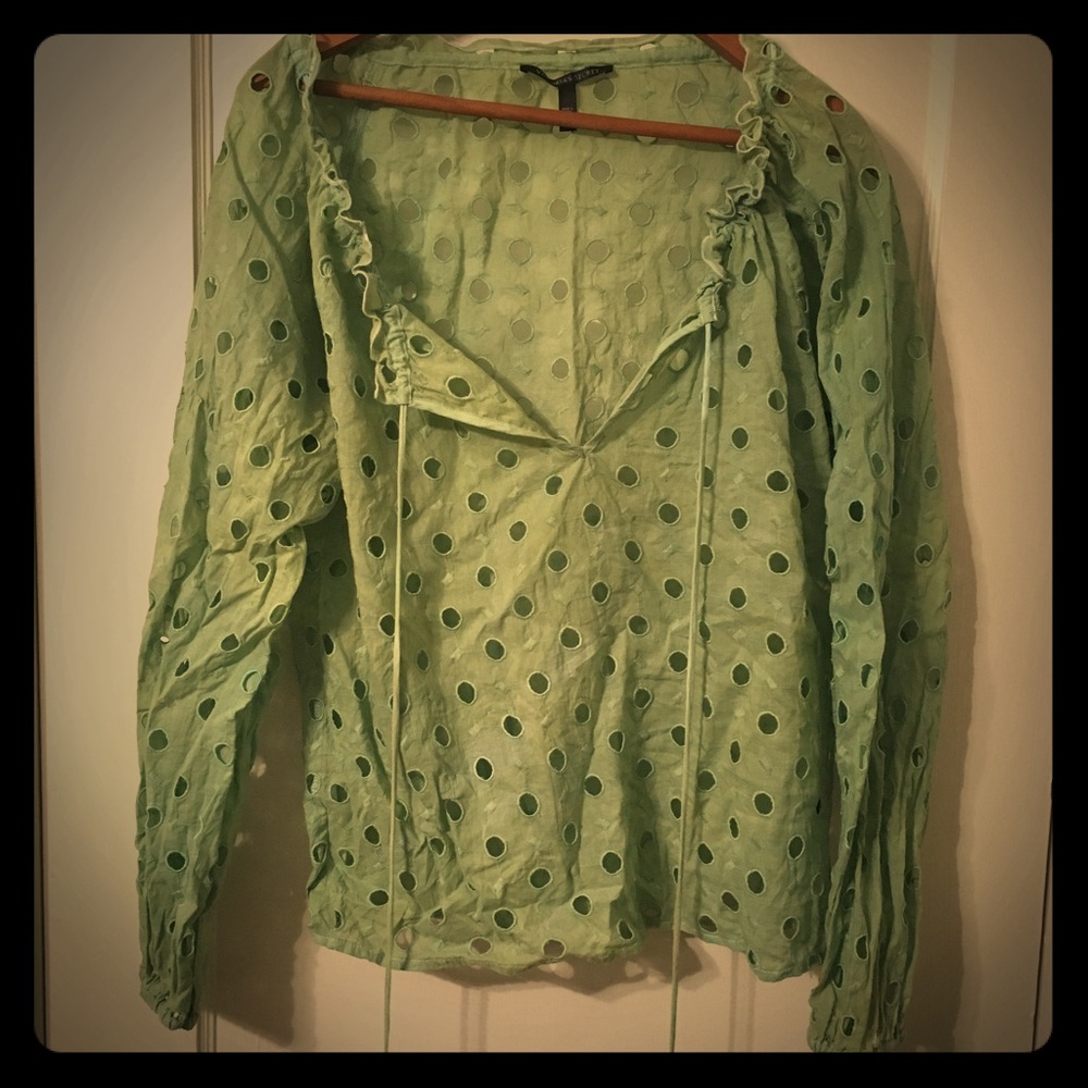 *SOLD* Victoria's Secret Eyelet Top