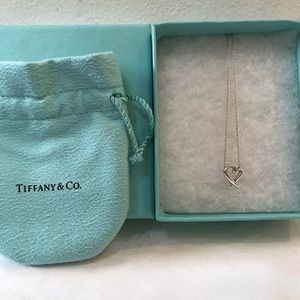 Tiffany's Loving Heart pendant necklace