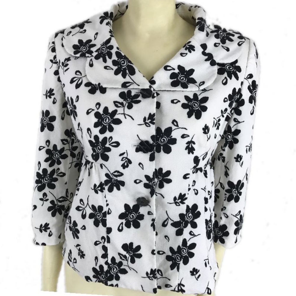 Le Suit 3/4 Sleeve Blazer