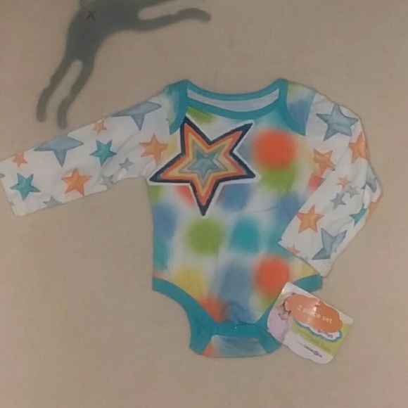 NWT Baby Boys Truly Scrumptious Body Suit Set 3 Mo - Picture 2 of 8