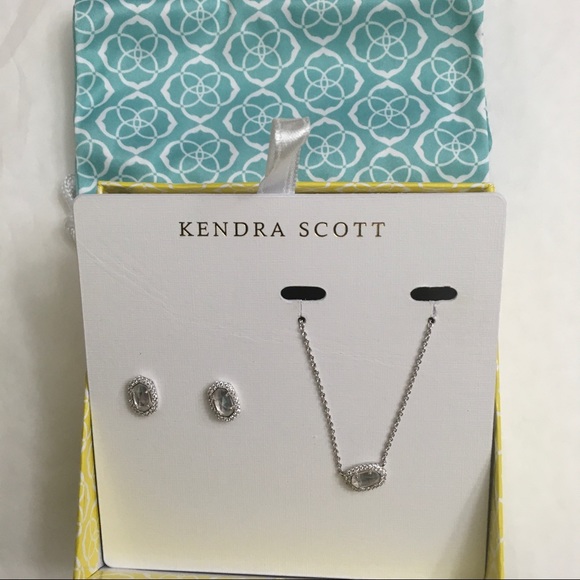 kendra scott earring necklace combo