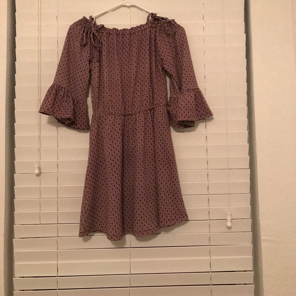Top Shop Bell sleeve off the shoulder