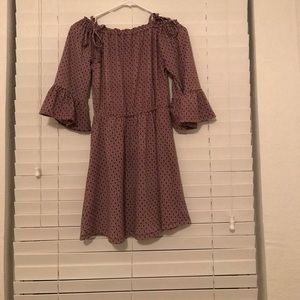 Top Shop Bell sleeve off the shoulder