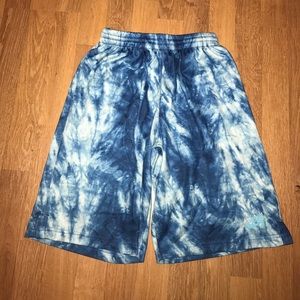 Nike SB blue tye dye shorts