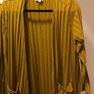 Lularoe Sarah long duster cardigan L