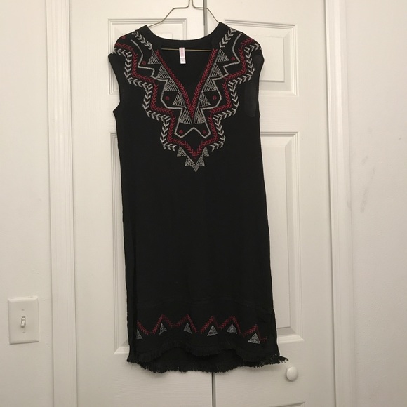 Xhilaration black aztec dress NWOT Medium - Picture 4 of 6