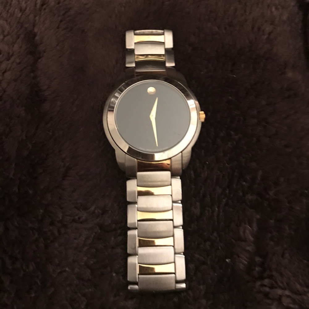 Men's Movado two tone watch